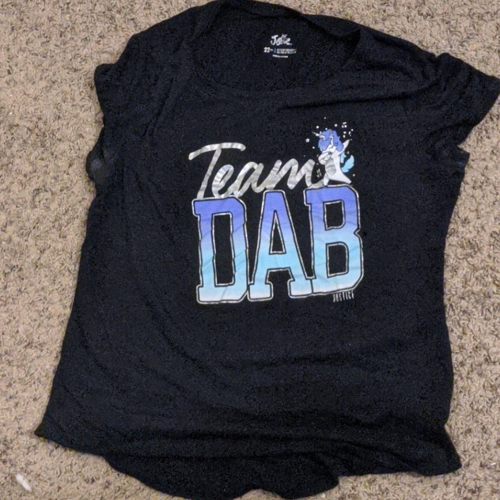 Justice "team dab" t-shirt
